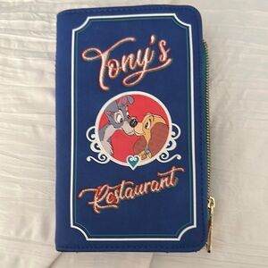 Blue Lady & The Tramp Tony's Restaurant Wallet
